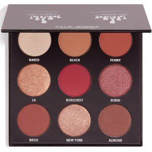 NEW KYLIE COSMETICS BURGUNDY EYESHADOW PALLETTE